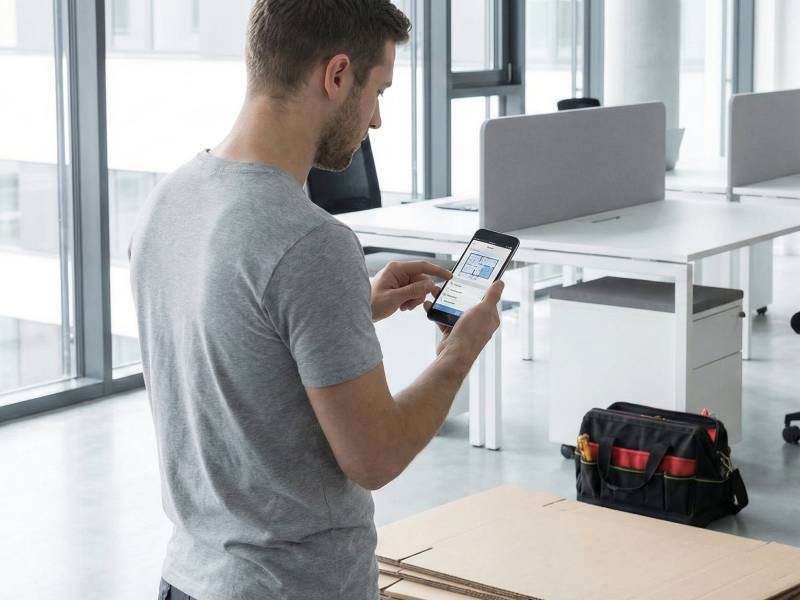 ICON One audit form on mobile device